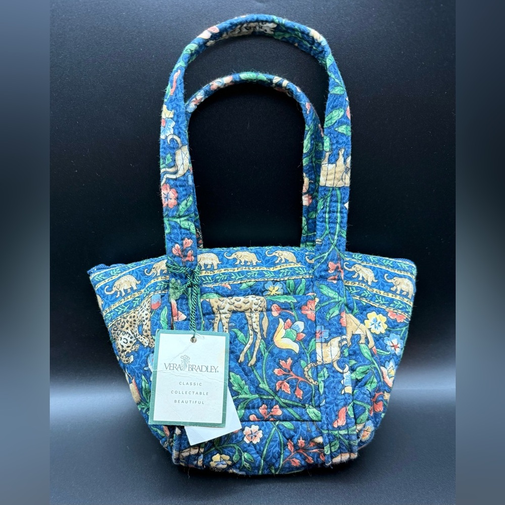 NWT Retired Vera Bradley Animal Kingdom Teeny Paddy Mini Bag, Grannycore, Rare